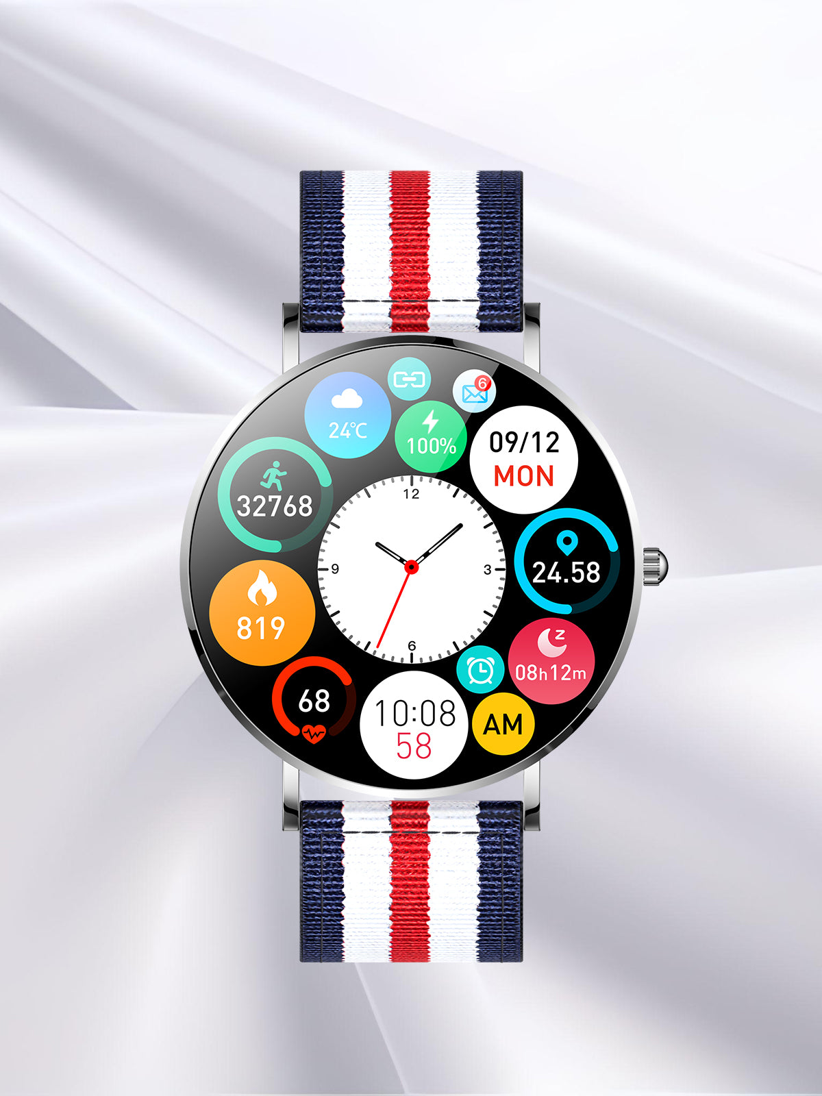 SOPHIE - Ultra Thin Smart Watches 1.3" Amoled