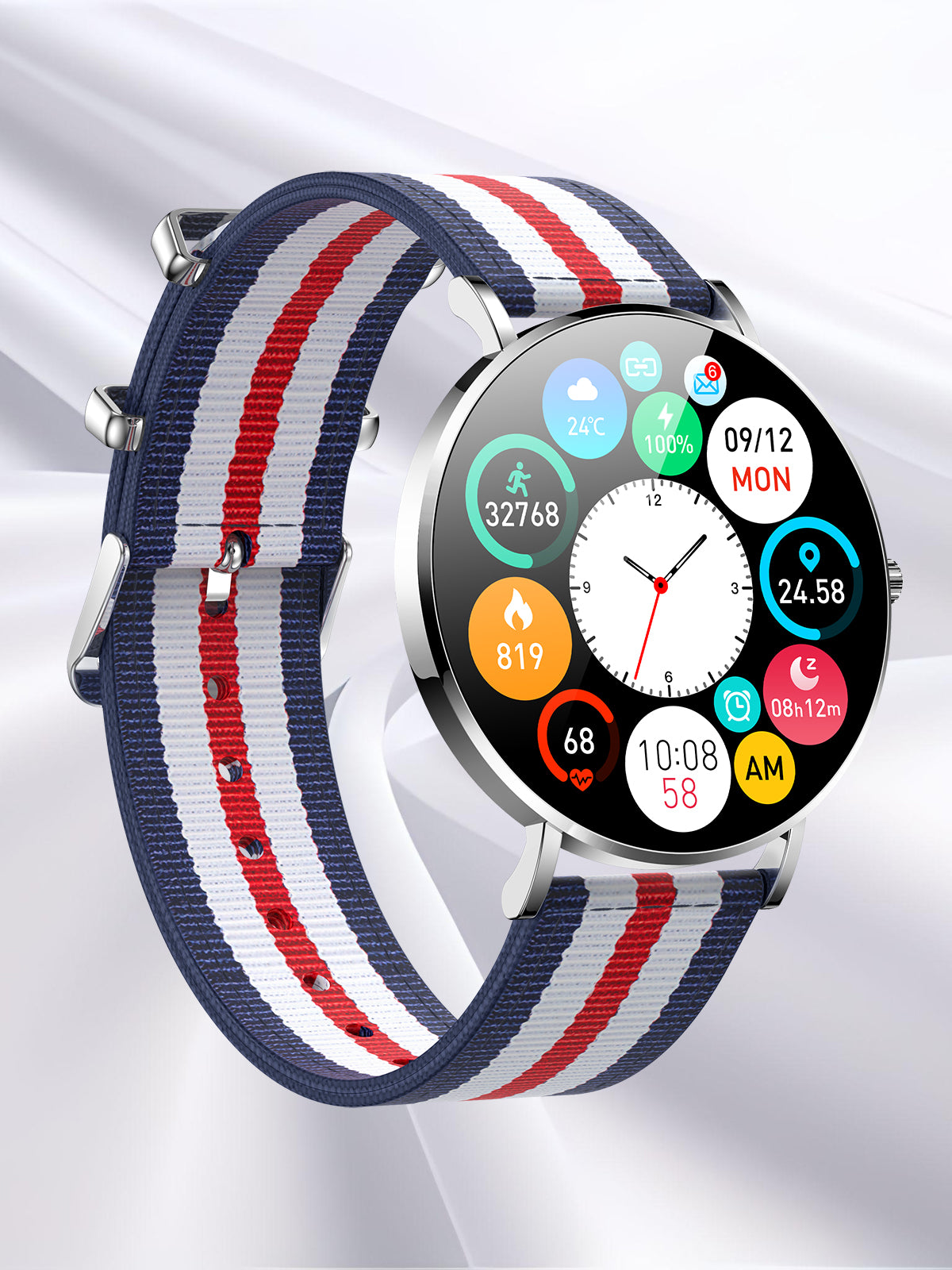 SOPHIE - Ultra Thin Smart Watches 1.3" Amoled