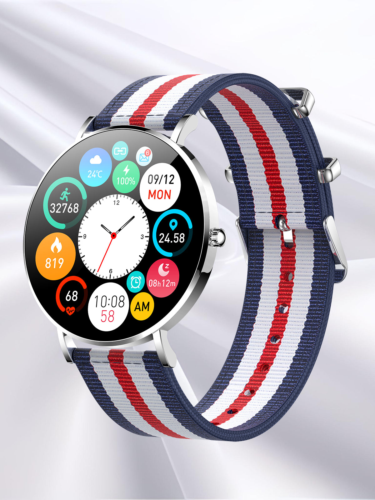 SOPHIE - Ultra Thin Smart Watches 1.3" Amoled